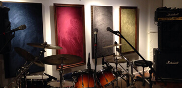 Acoustical solutions for recording studios and music rooms