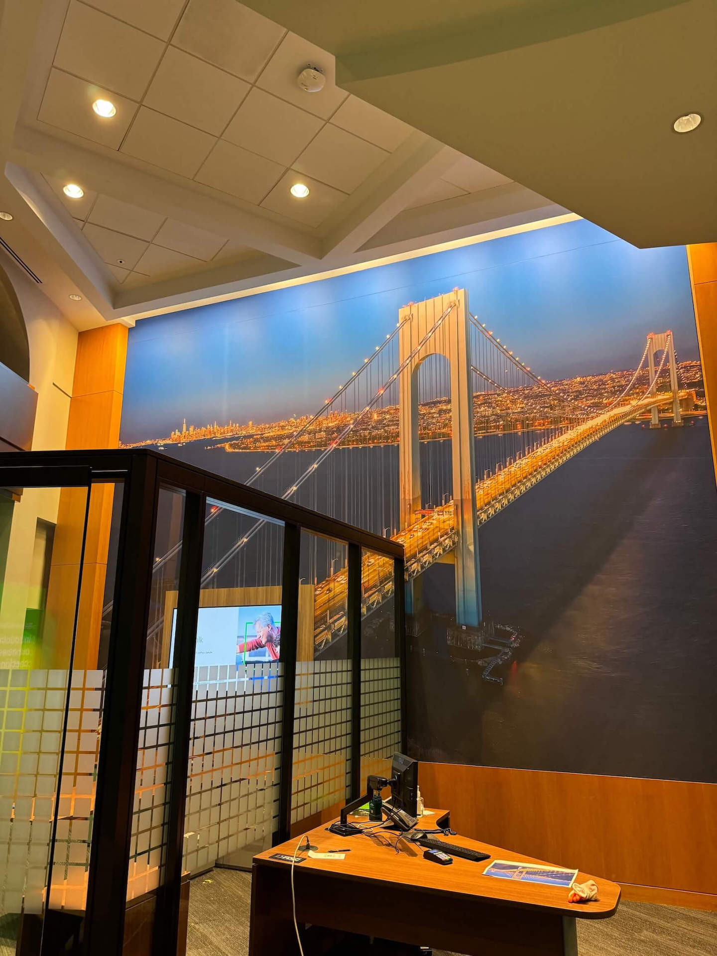 Custom Printed Acoustic Fabric Wall (Mural)