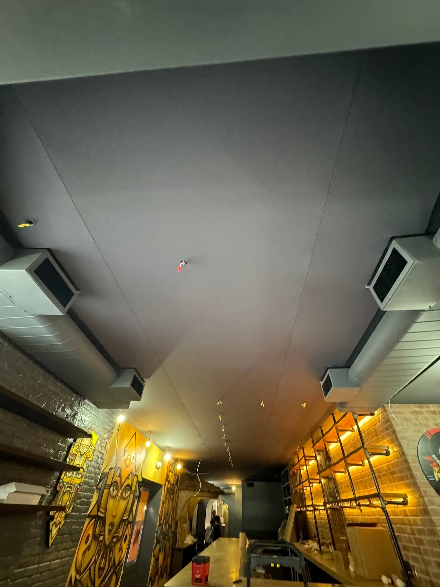 Fabric Ceiling in Restaurant