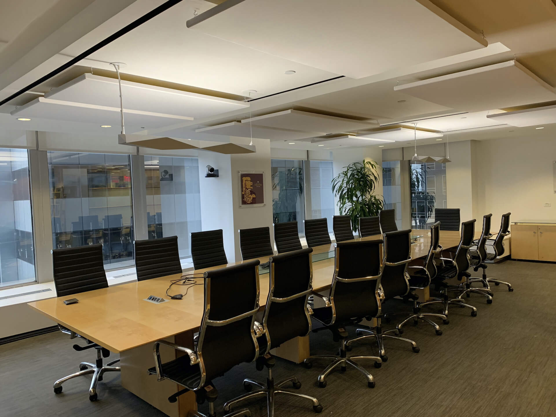 Acoustic Treatment in Conference Room