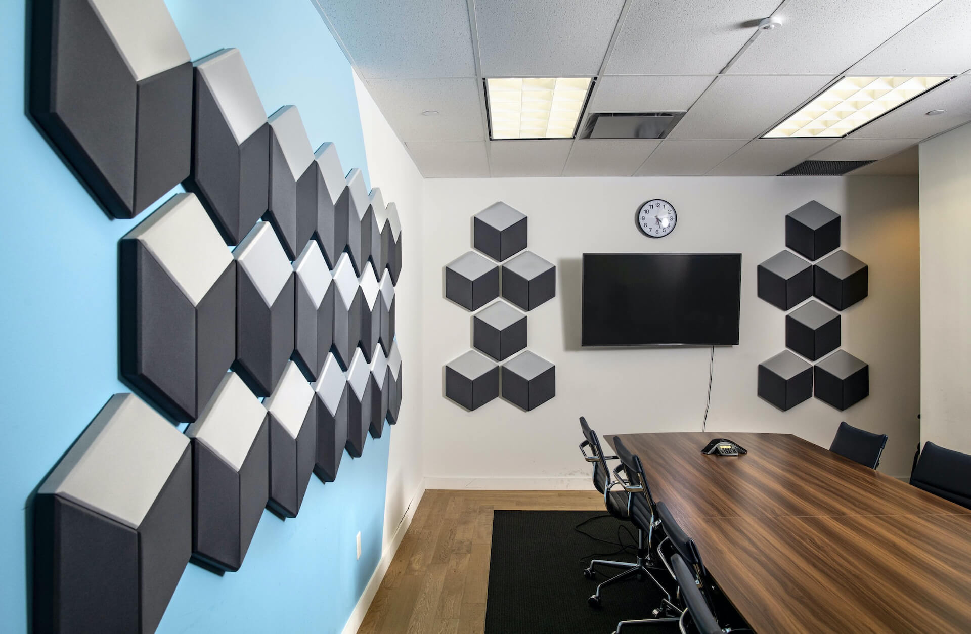 Diamond-Shape Wall Panels