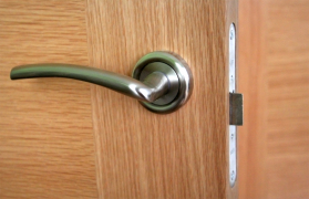 Noise-Reducing Door Treatment