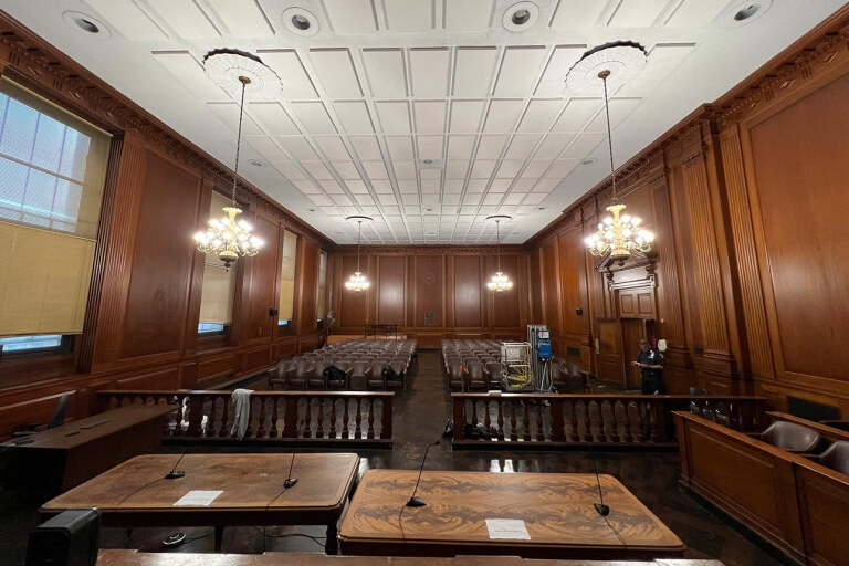 Supreme Court ceiling panels