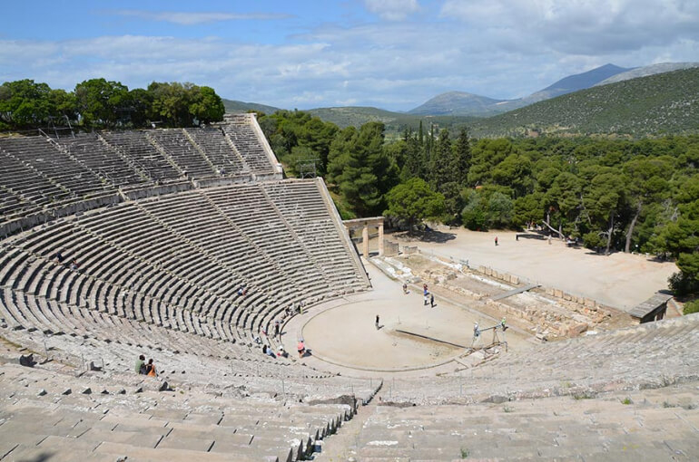 The great theater of Epidaurus