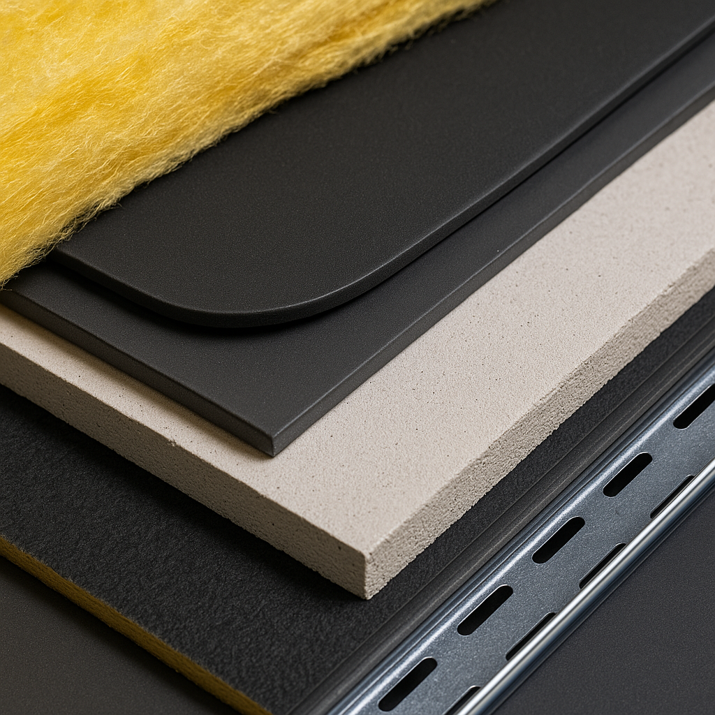 Pvc Material Soundproofing Professional Soundproofing Services Middlesex County NJ | Central NJ