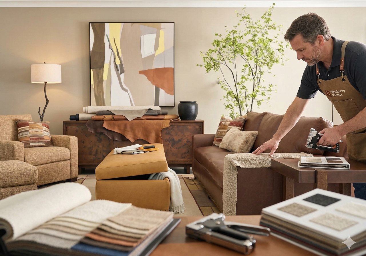 Upholstery Craftsmanship Built for Ridgewood's Homes