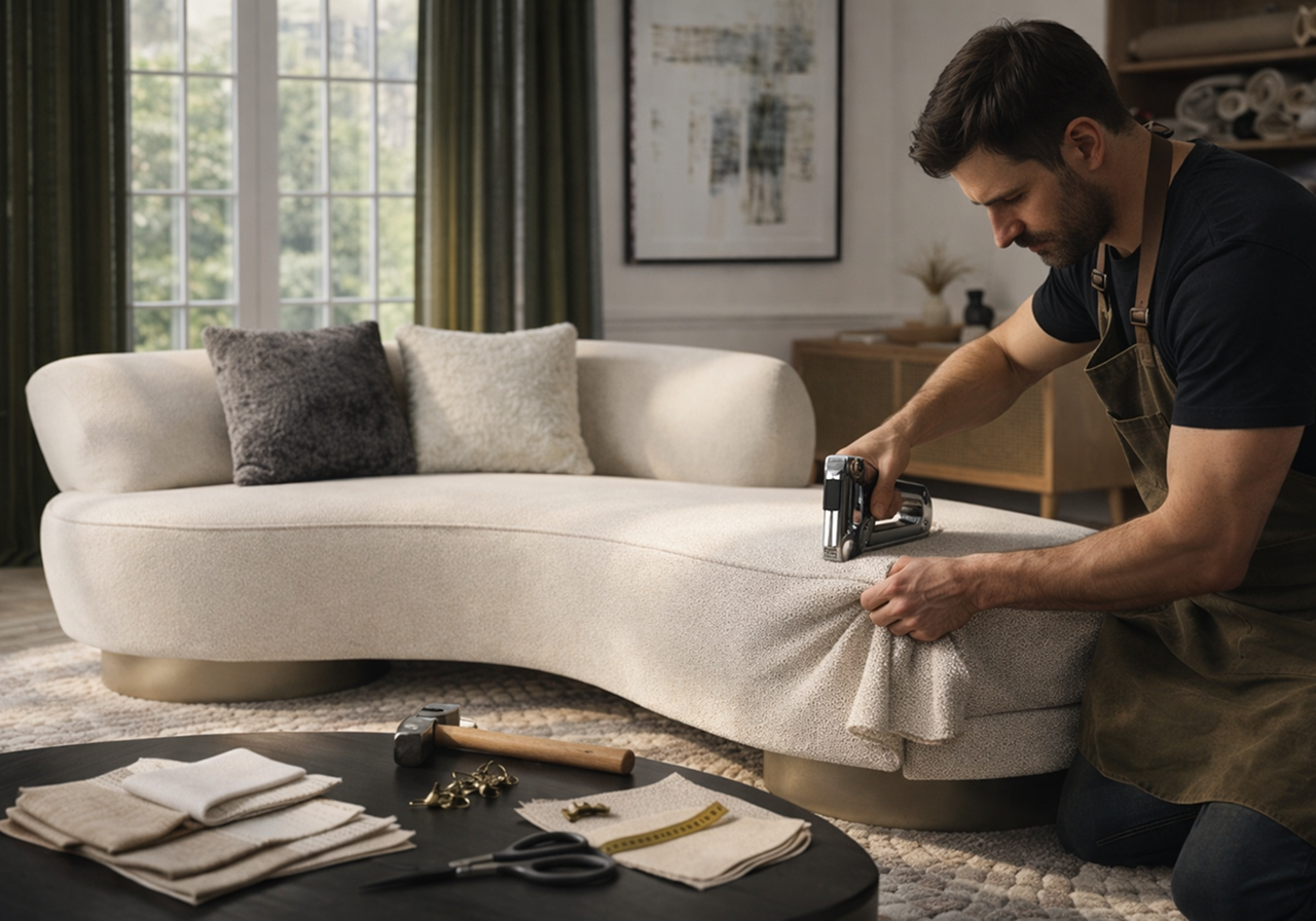 Elevate Your Ridgewood Interior with Custom Furniture Upholstery