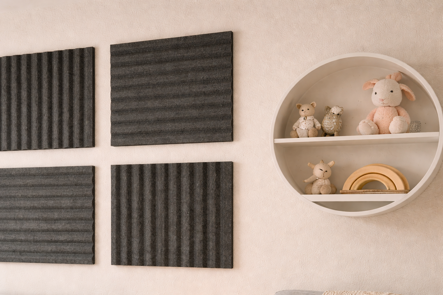 Nursery wall with acoustic panels.png