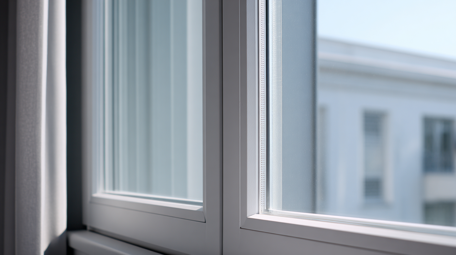 Close-up of a modern acoustic window insert being installed, showcasing the precise fitting and sealed air gap